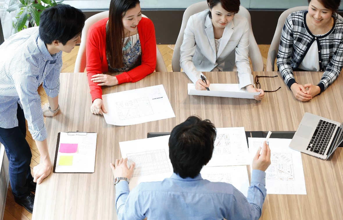 オフィスデザインが企業に及ぼす効果