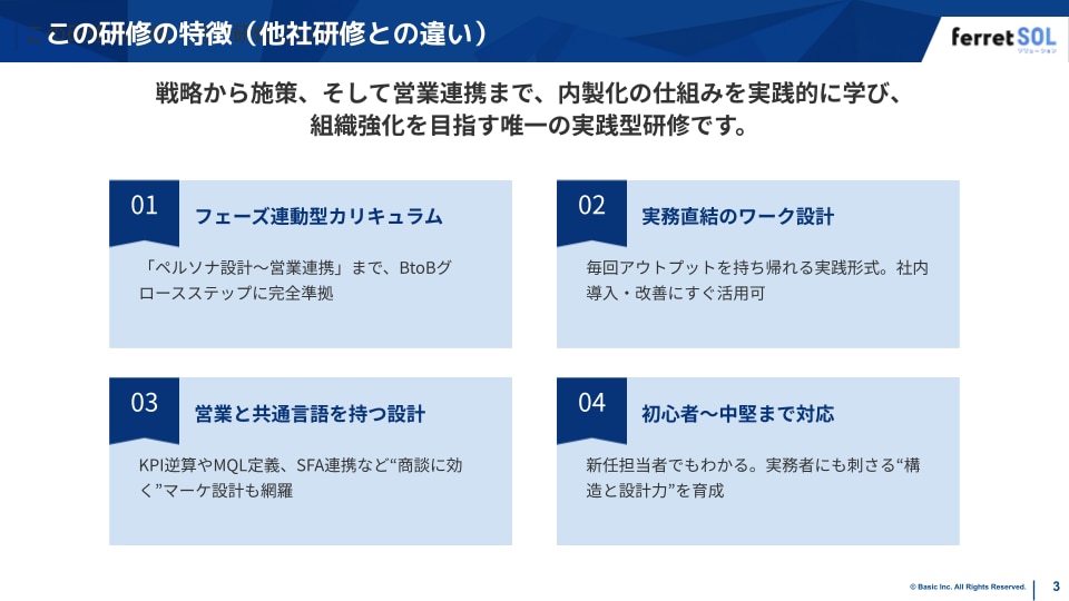 サービス資料スライド例