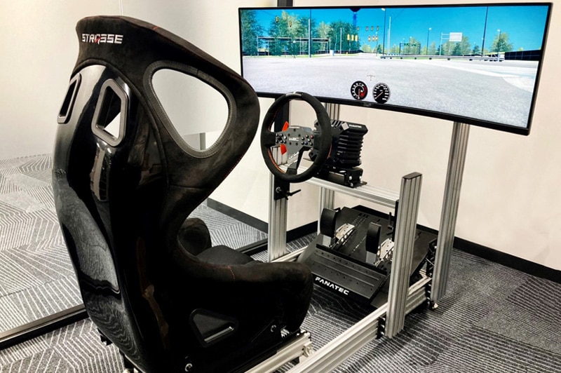 自動運転シミュレータ外観