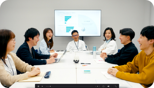 CASE01 社内会議（物流業界A社）
