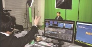 映像制作のための自社スタジオを保有