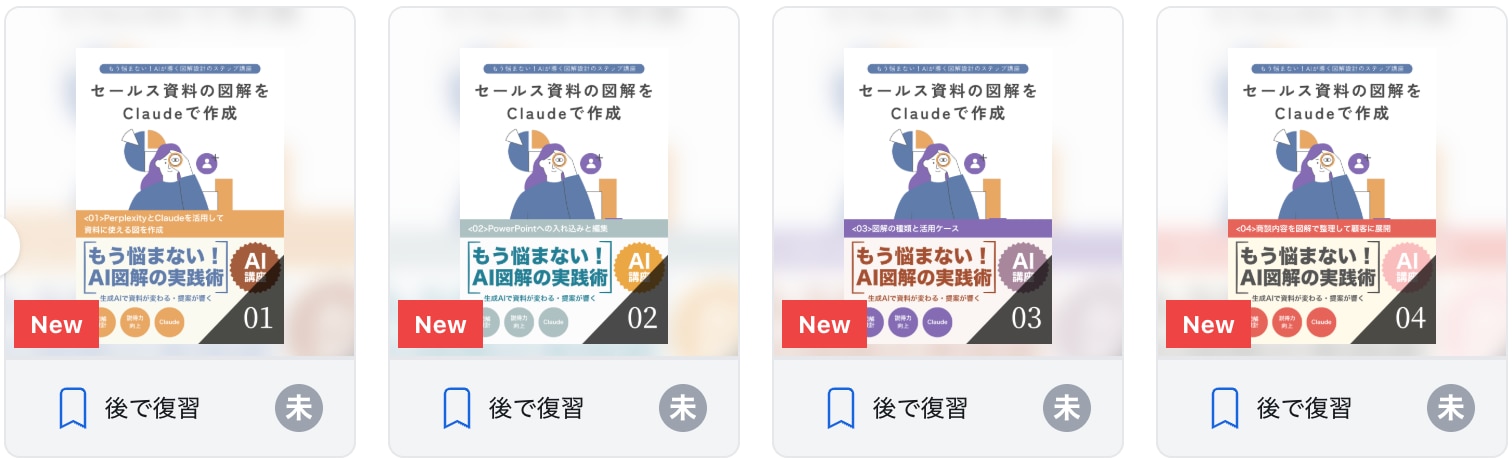 セールス資料の図解をClaudeで作成