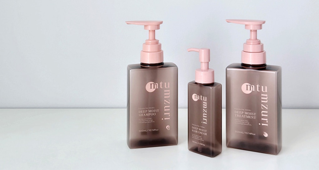 角型&薄型ヘアケアボトルシリーズに100mlサイズが新登場!