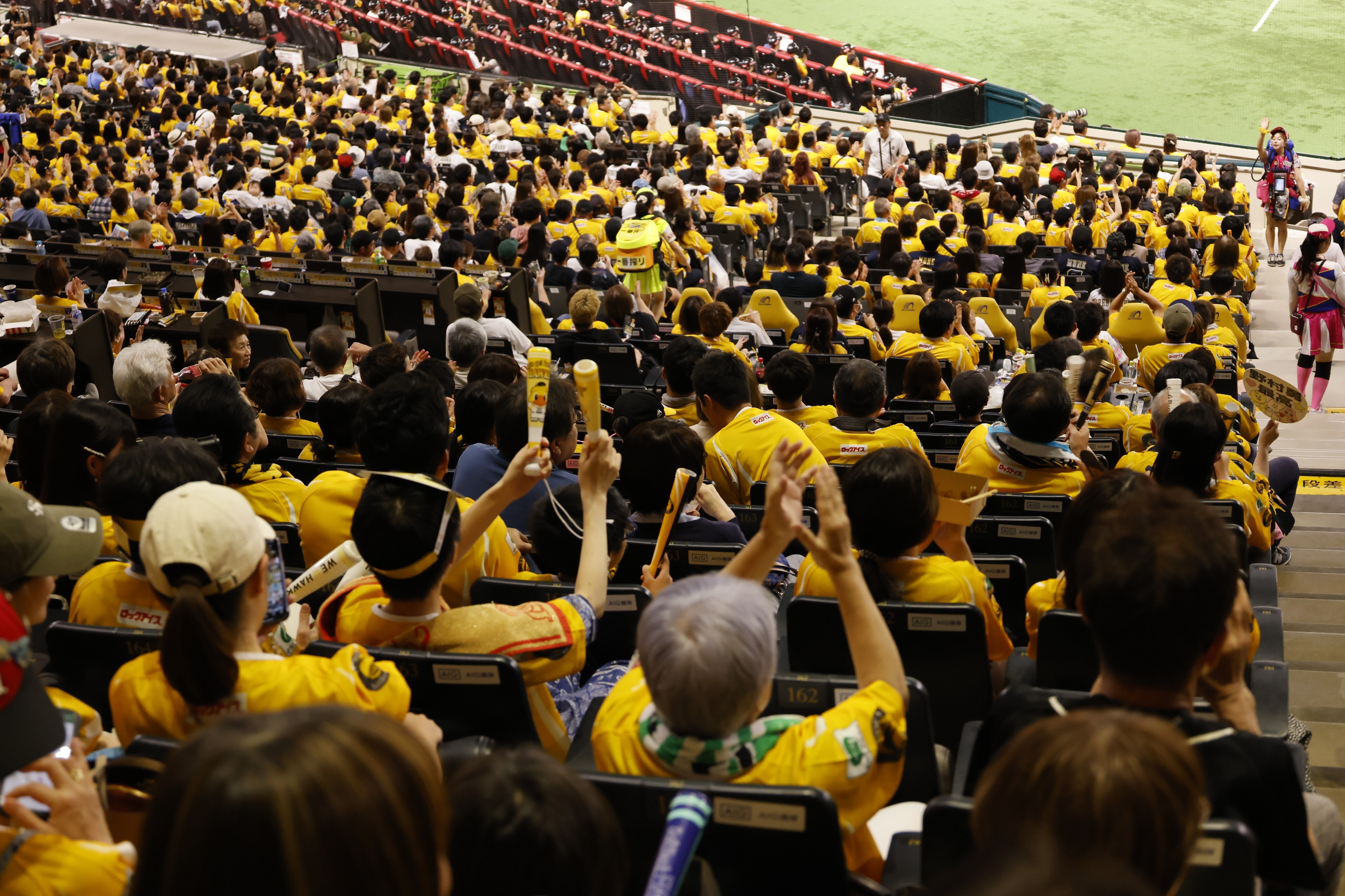 イベント試合の観戦を通じた一体感の醸成