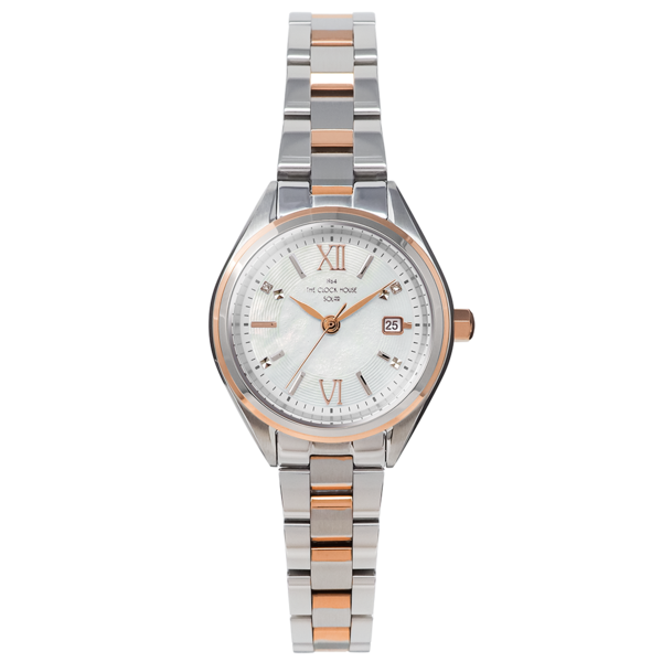 Fastrack アナログホワイトダイヤル レディースウォッチ - NE9827PP01J, ホワイト : Fastrack モノクロアナログホワイトダイヤル レディース