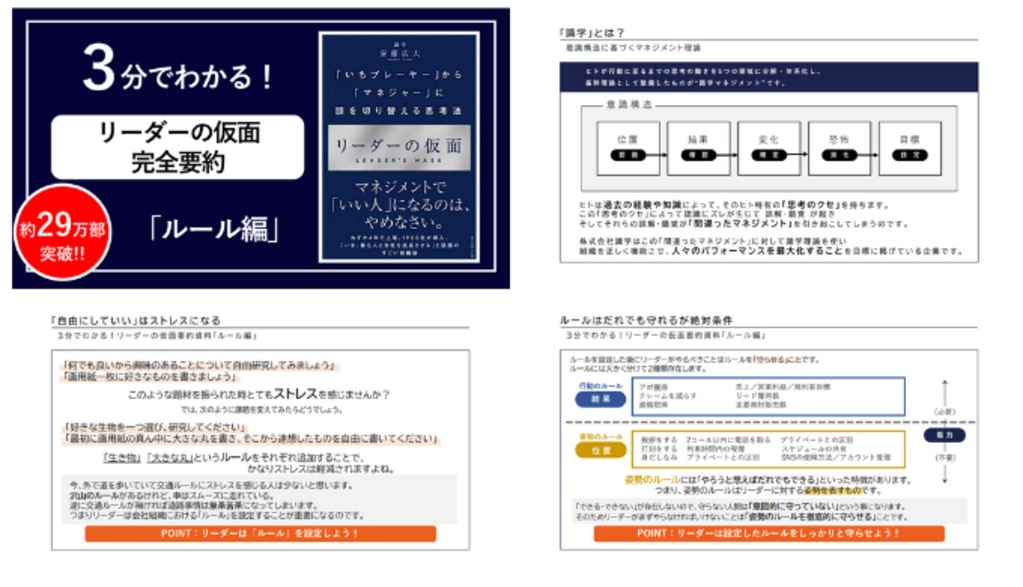 3分でわかるリーダーの仮面