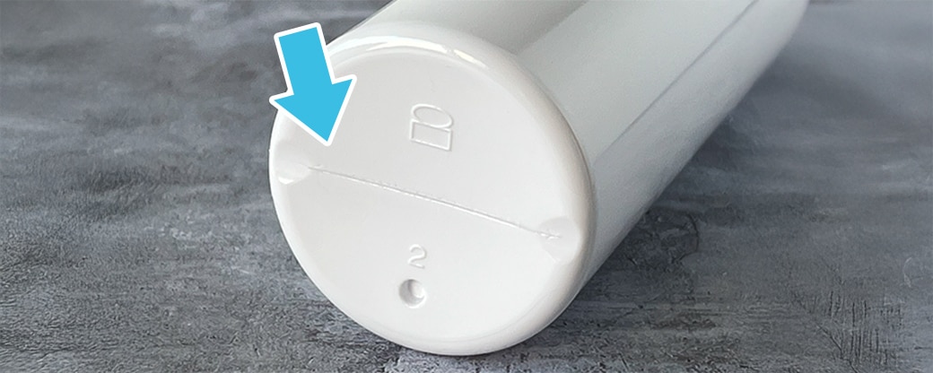 ダイレクトブロー容器の底面