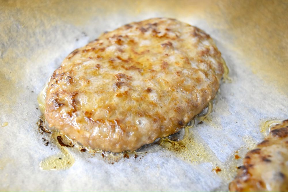 ハンバーグ　焼成　オーブン