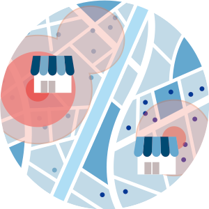 商圏分析_イラスト