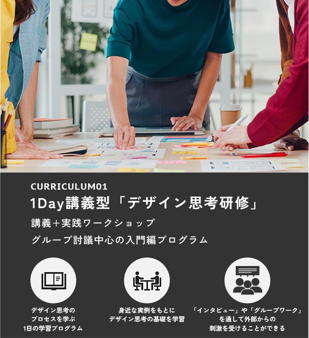 1Day講義型「デザイン思考研修」