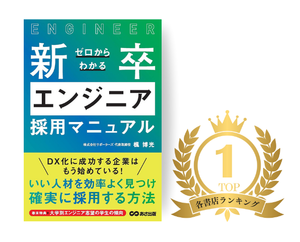 10年以上蓄積した採用ノウハウ
