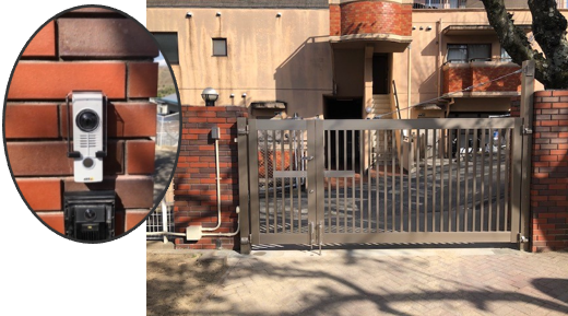 登園者の確実な本人確認とスムーズな自動解錠を実現