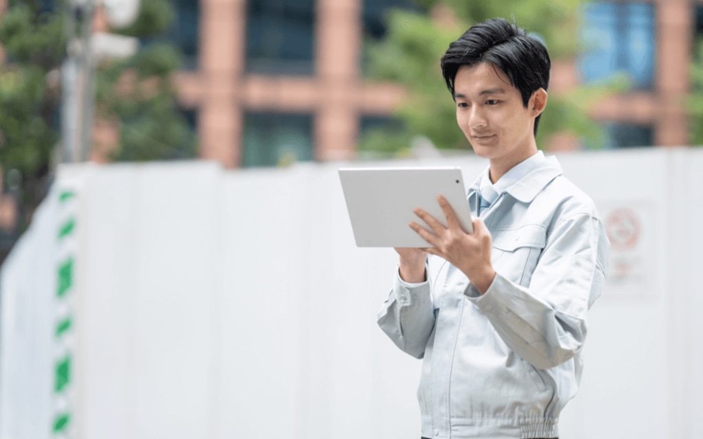工事現場でタブレットを導入する3つのメリット