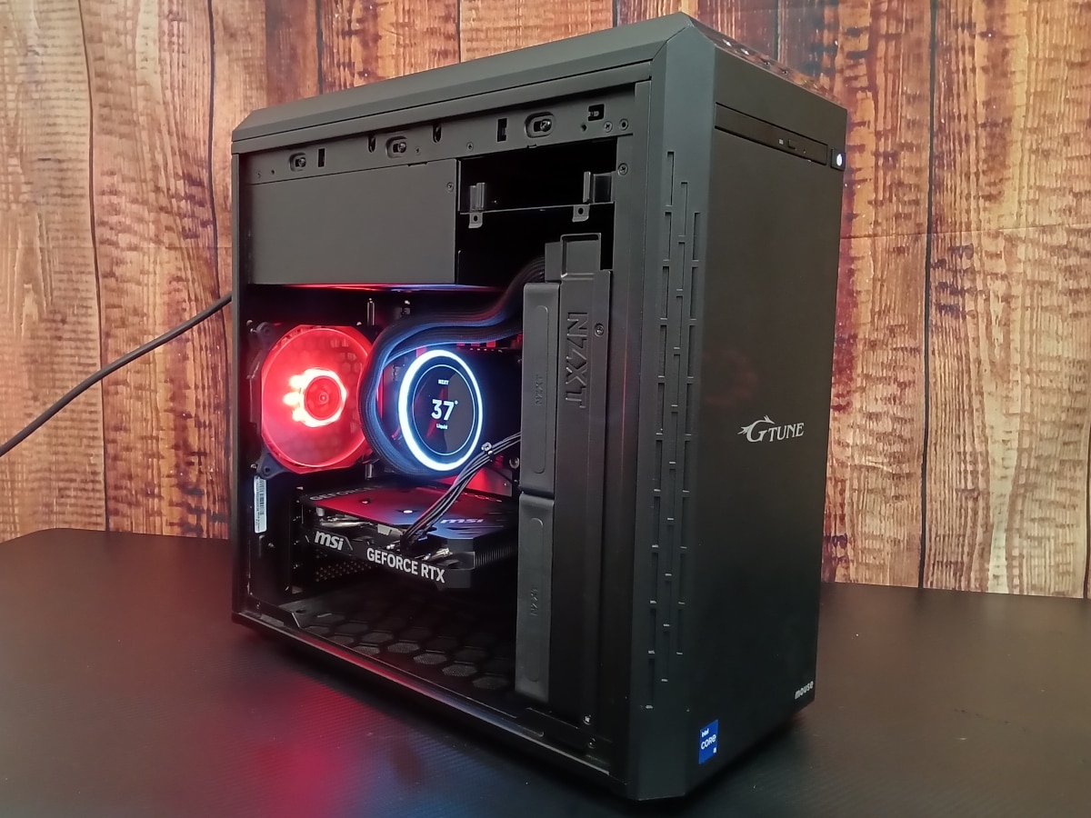 CPUクーラー取り付け後