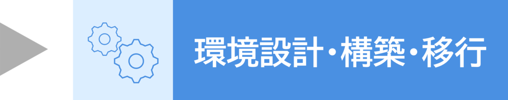 環境設計・構築・移行