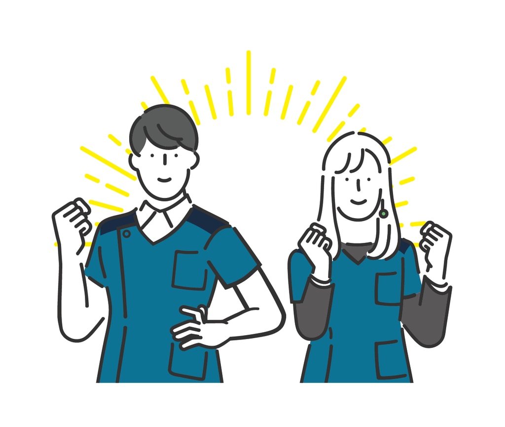 デジタルドックスタッフイラスト