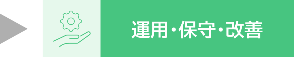 運用・保守・改善