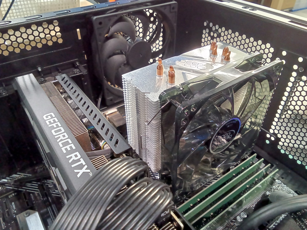 クリーニング後CPU周辺