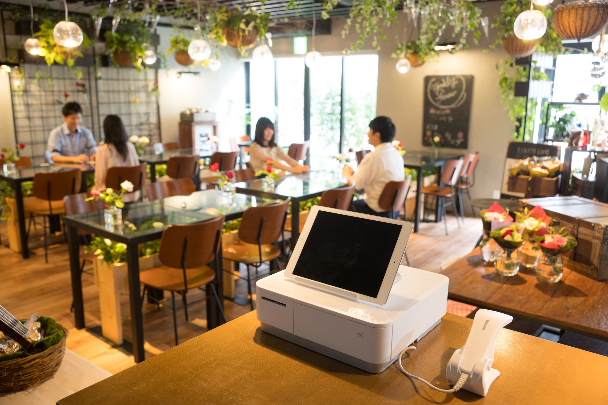 カフェで使われているmPOP