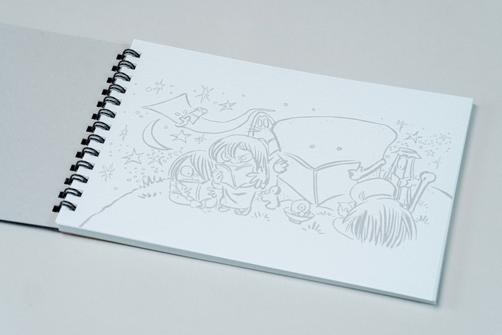 【掲載期間1月14日まで】おでこ取れちゃったくん スケッチブック 5e0fbbd4e79cf74c58e1e7a4eb46d1