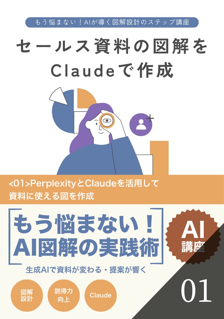 セールス資料の図解をClaudeで作成
