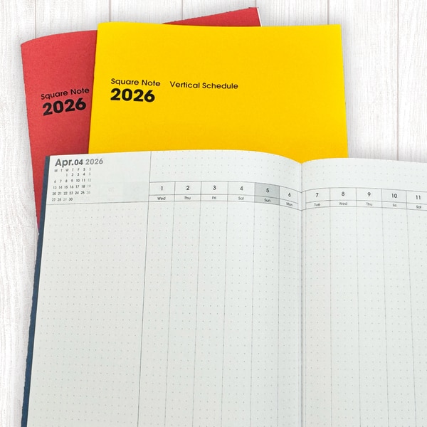 MBEスクエア手帳ノートの画像