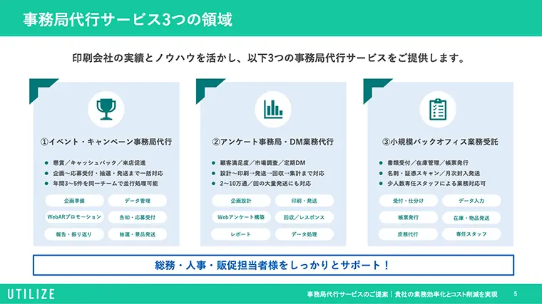 事務局代行サービス資料03