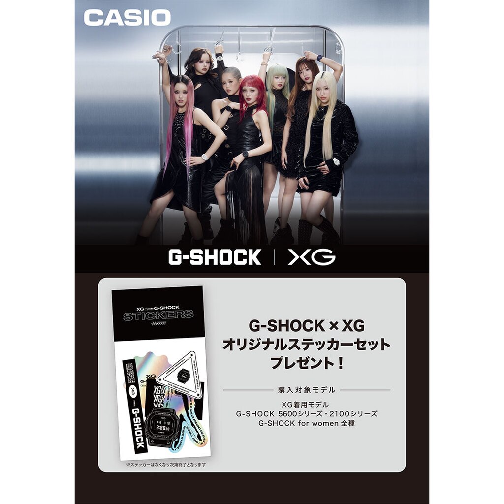 日本激安ネット通販 G-SHOCK40周年展示セットA ステッカー 缶バッチ 