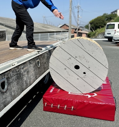 SP用_電線用荷卸しマット