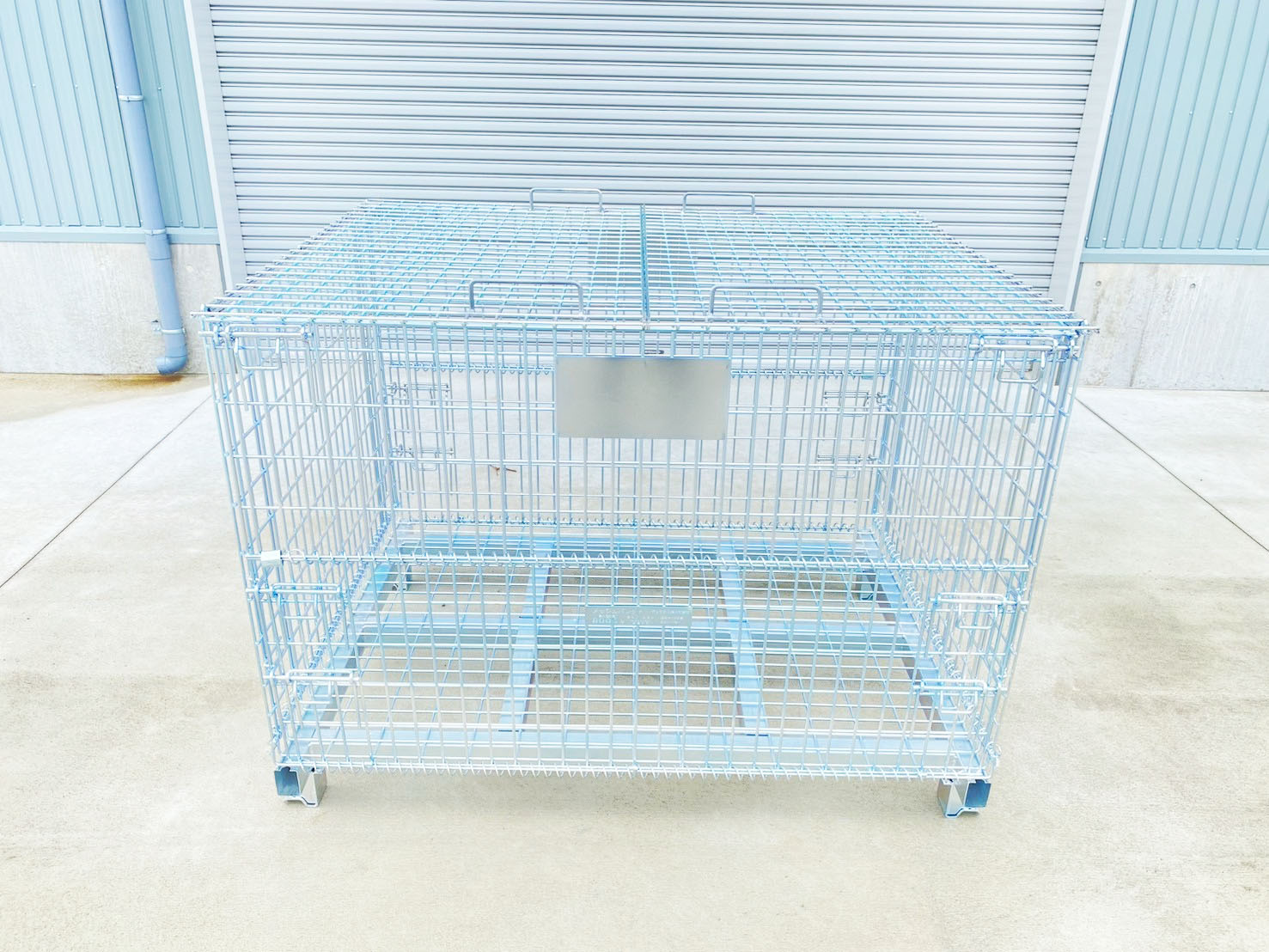 蓋付メッシュパレット