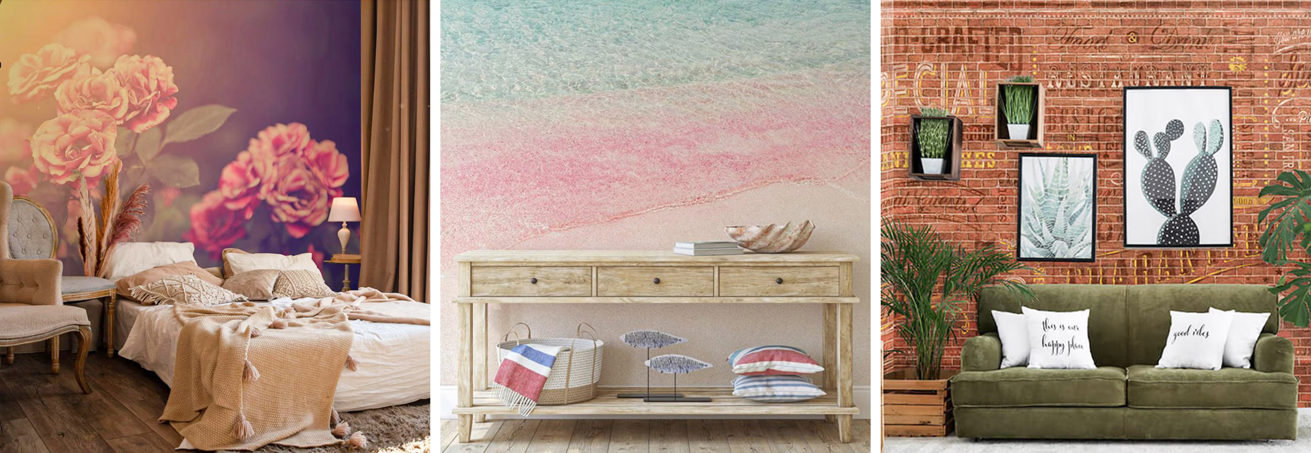 インテリアアクセントの壁紙例01