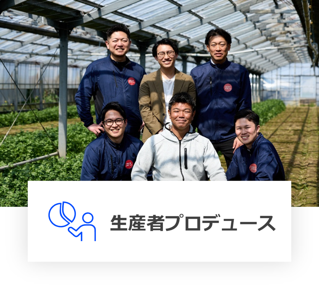生産者プロデュース