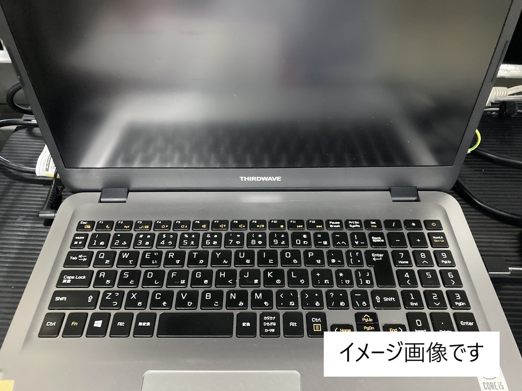 パソコン修理 映像が乱れるノートPCの液晶パネル交換事例 ドスパラ盛岡都南店