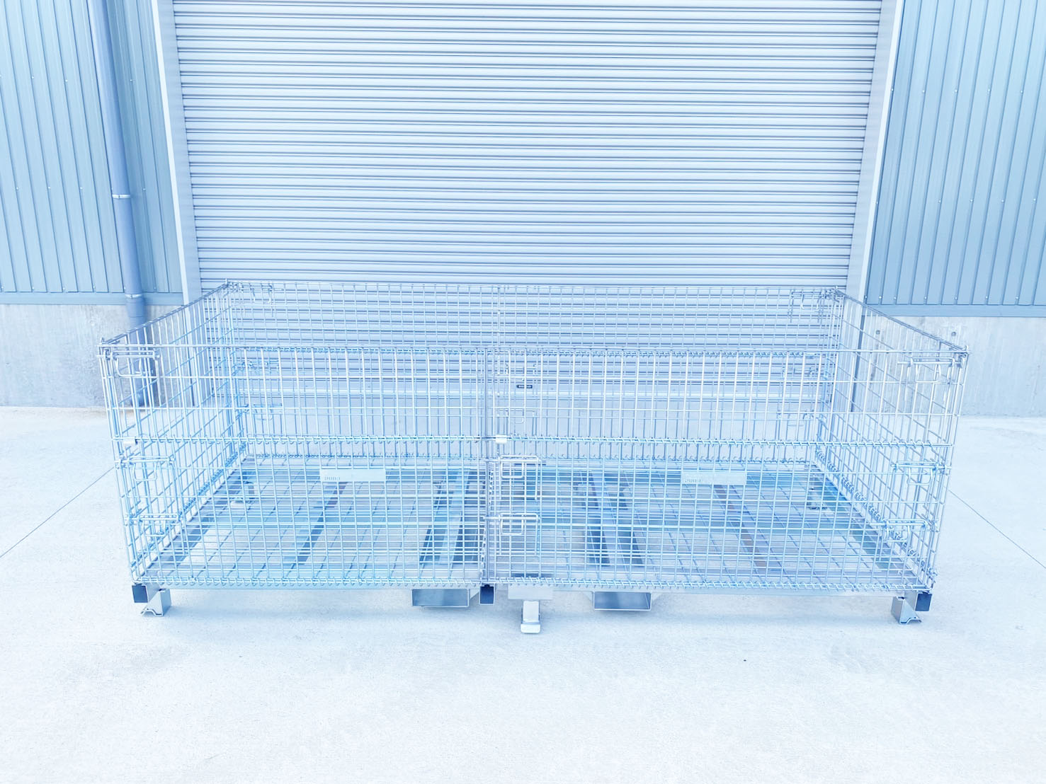 メッシュパレット接合加工