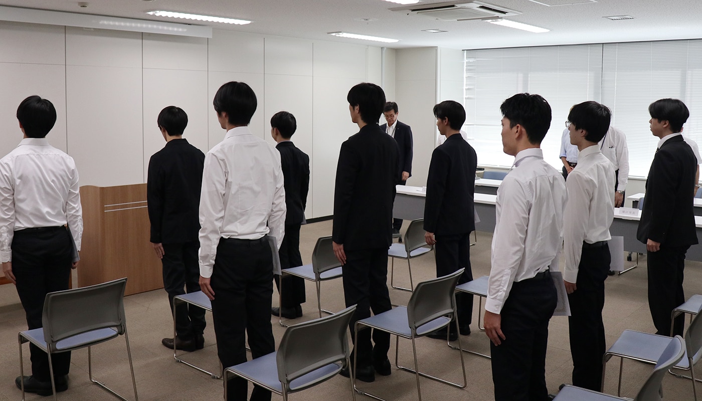 ニシム電子工業 2025内定式 採用 リクルート