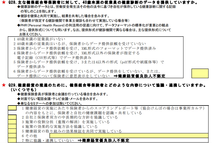  【Q28／Q29】保険者連携の強化—「40歳未満データ提供」が必須に