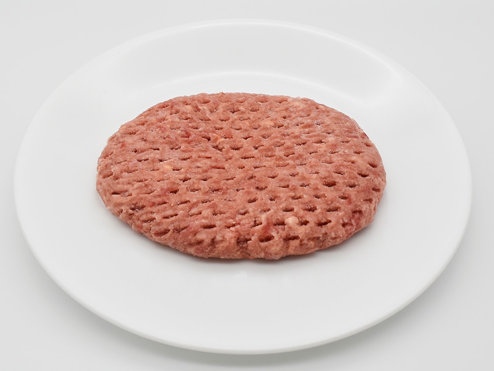 ホクビー　粗挽きステーキハンバーグ　新商品