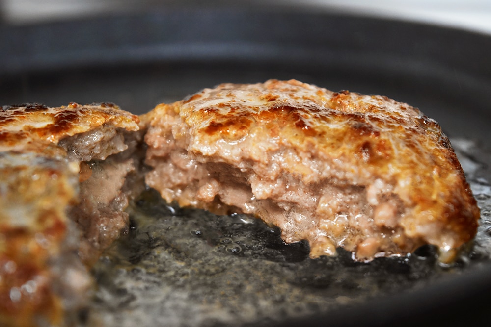 肉肉しいハンバーグ