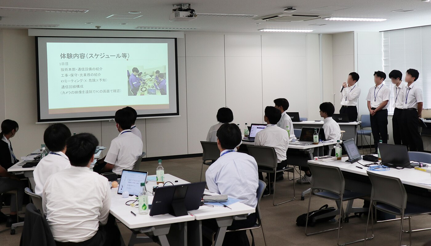 ニシム電子工業　インターンシップ　発表会　採用リクルート