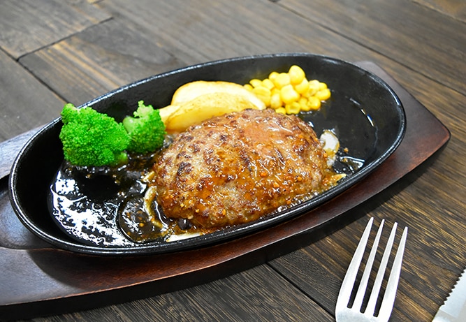 アツアツ王道ハンバーグ　メニュー