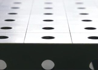穴あき定盤 穴あき定盤