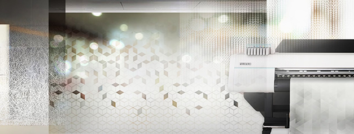 ガラスフィルムのグラデーション表現