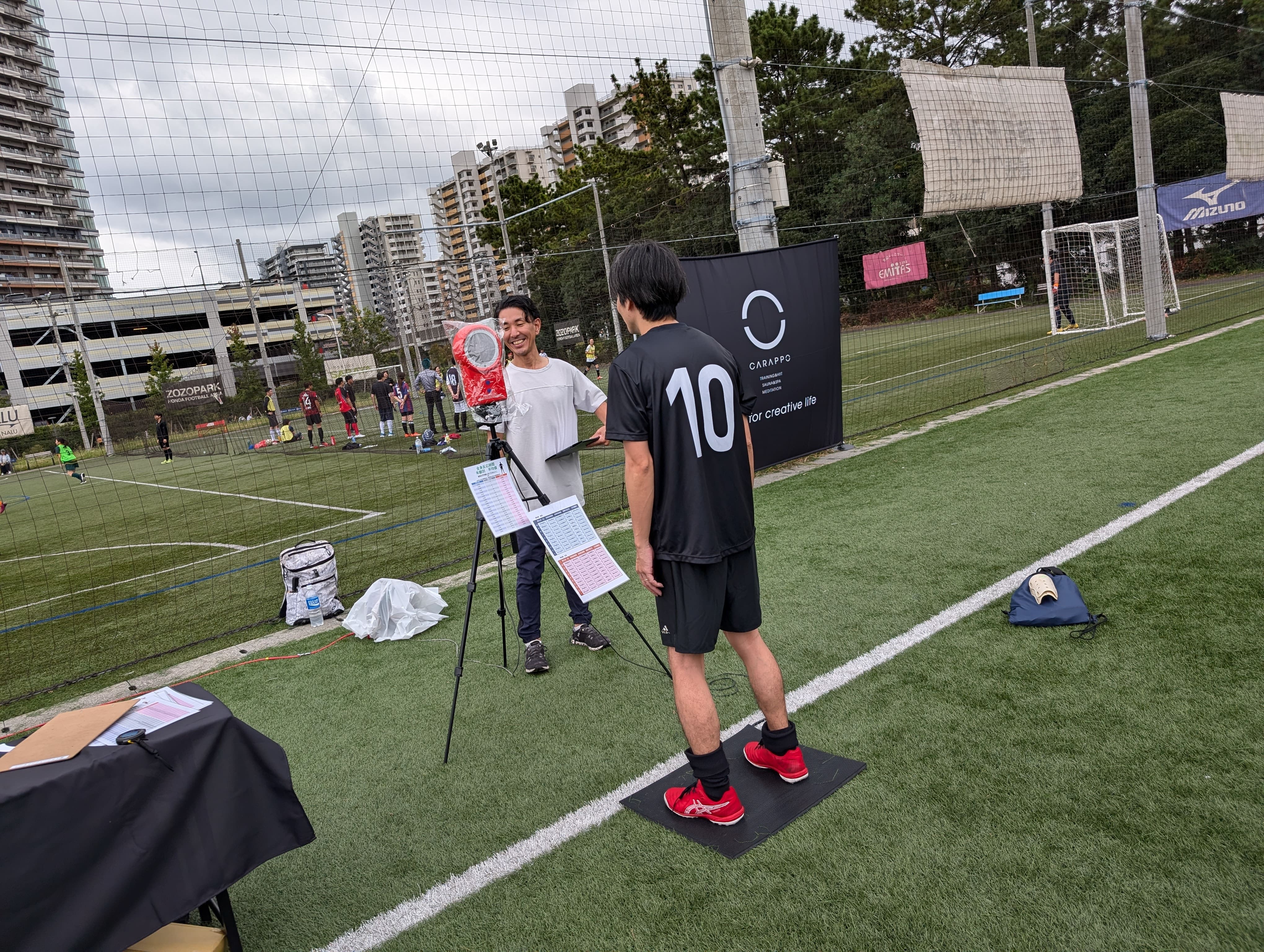 フットサルカップの様子