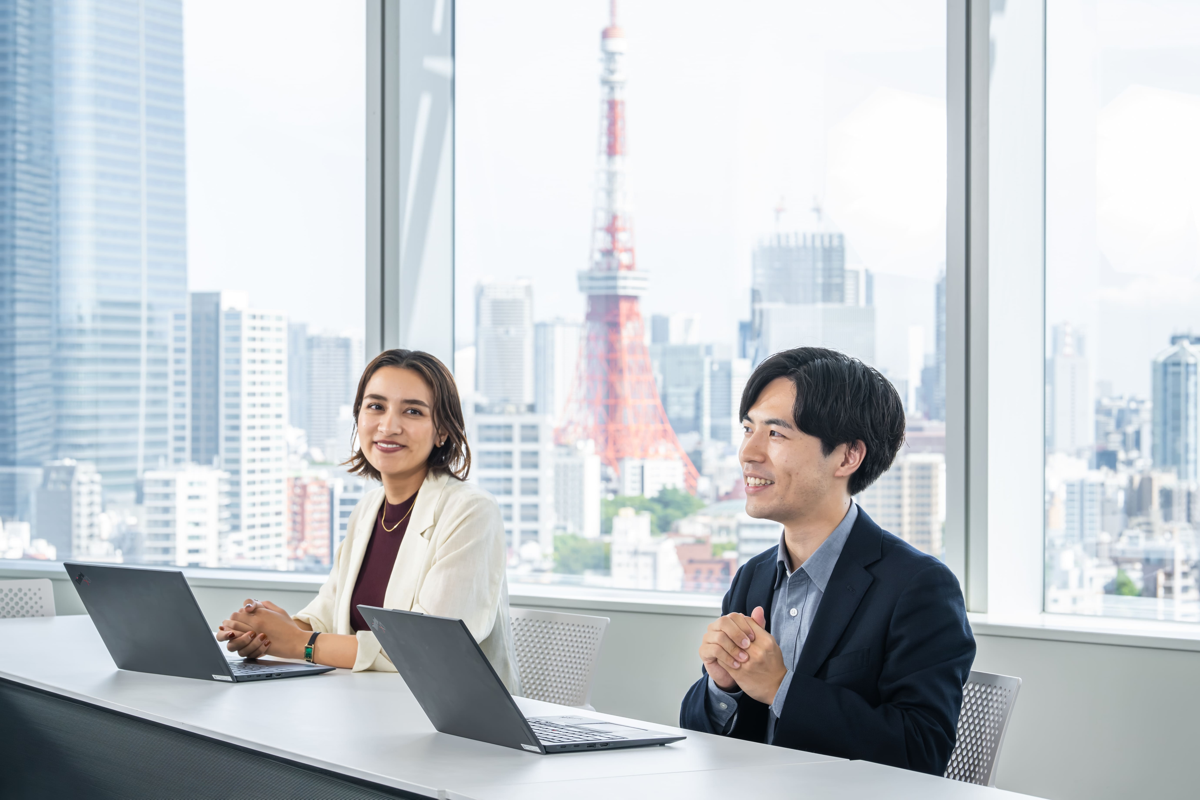 森ビル株式会社_角田氏と藤森氏