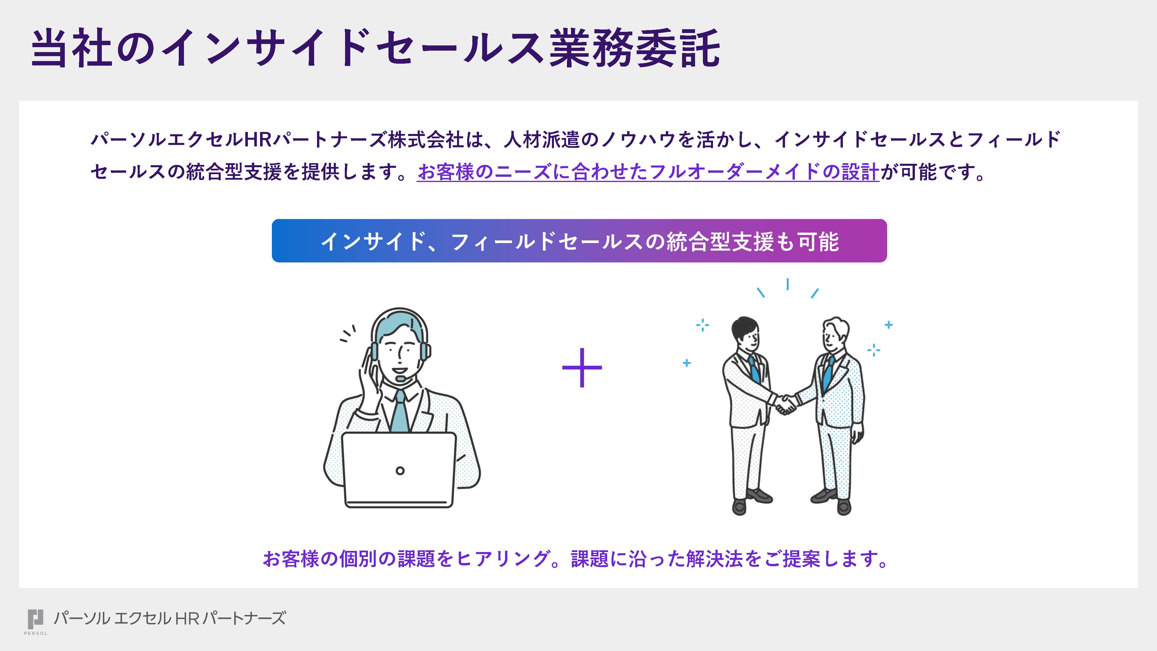 インサイドセールスサービス資料