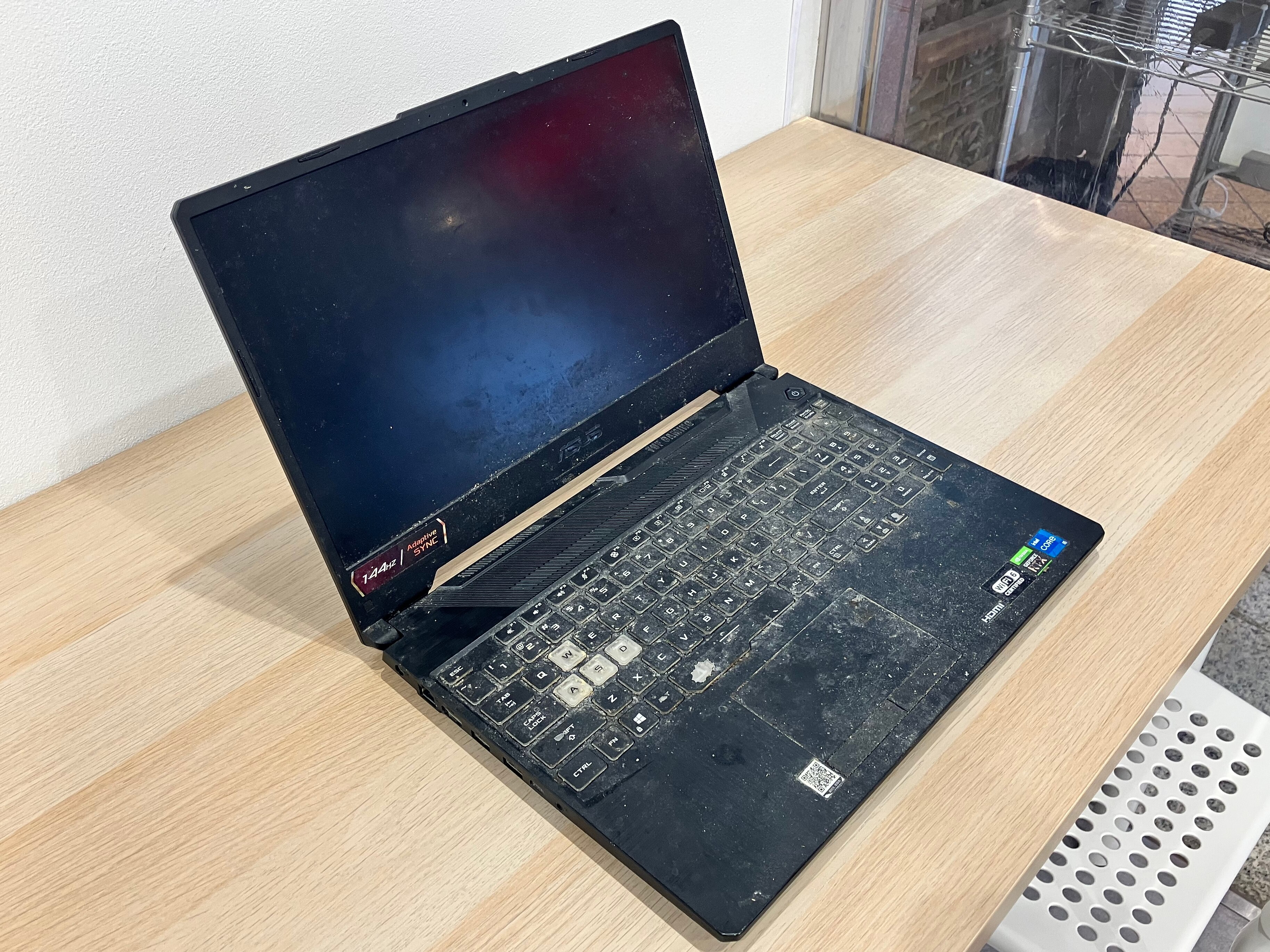 クリーニング前 全体