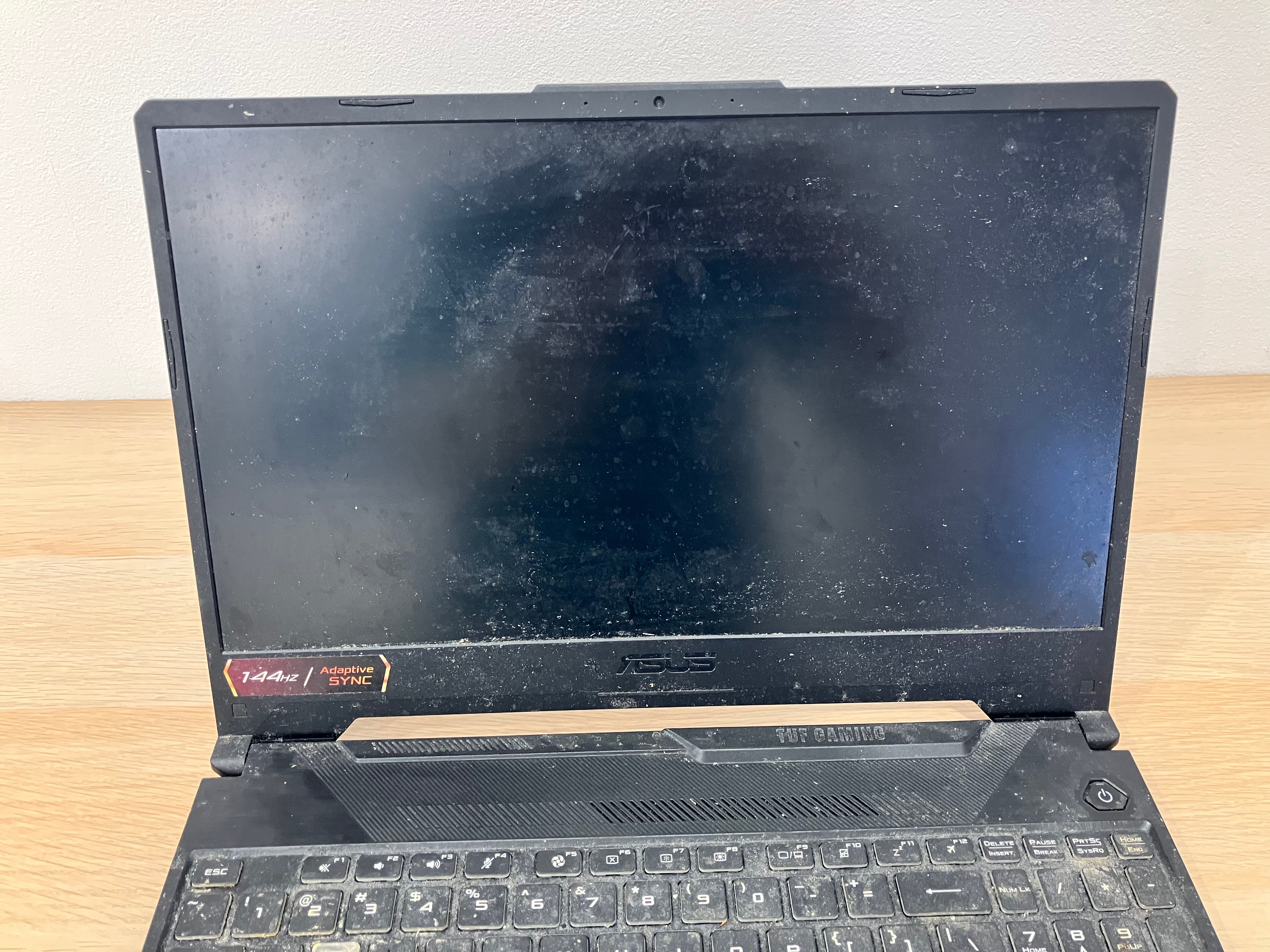 クリーニング前 液晶