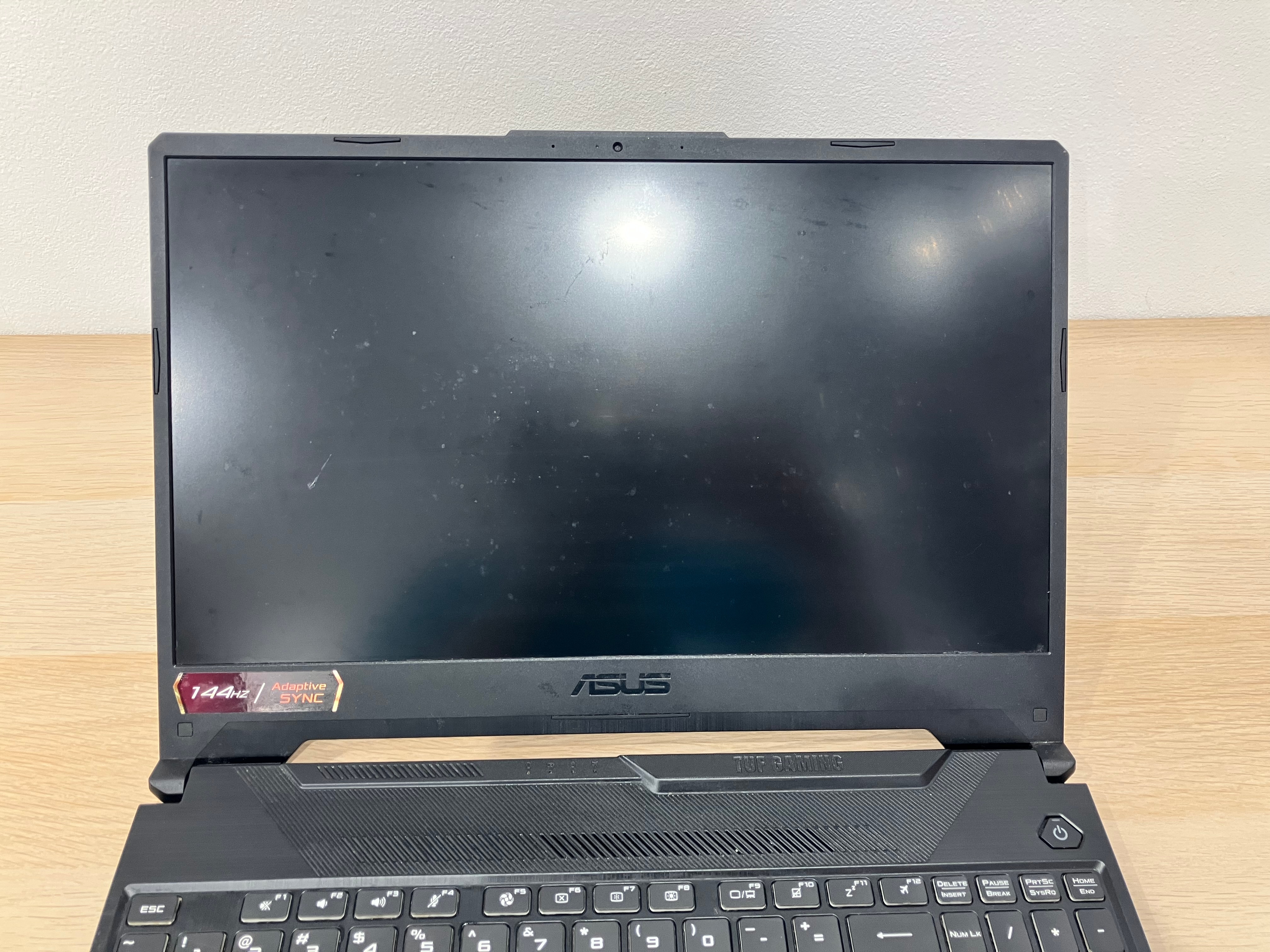 クリーニング後 液晶