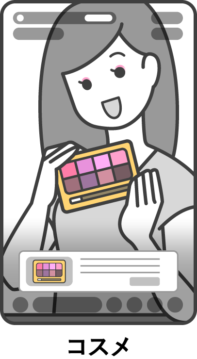 TikTokshop販売例（コスメ）