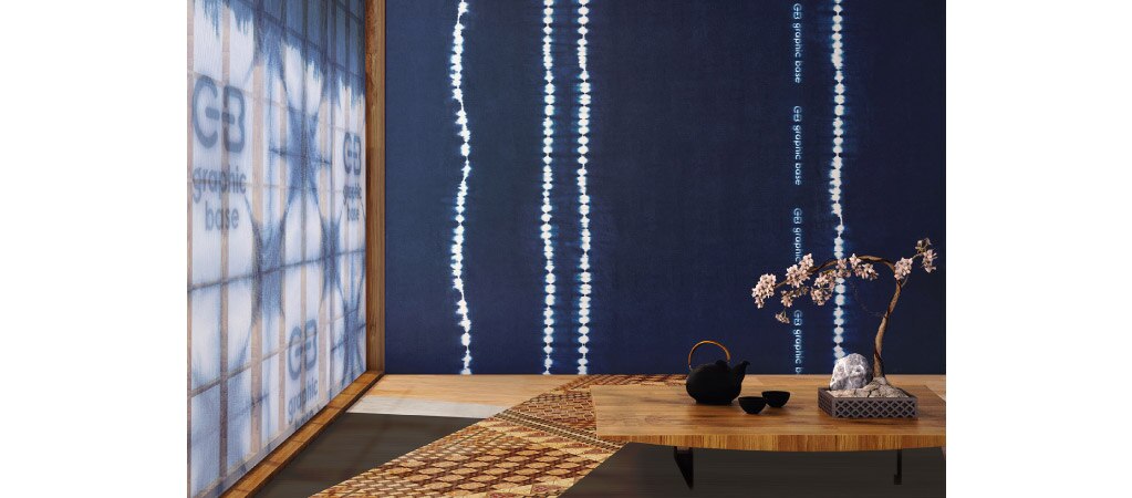 伝統柄のグラフィック壁紙